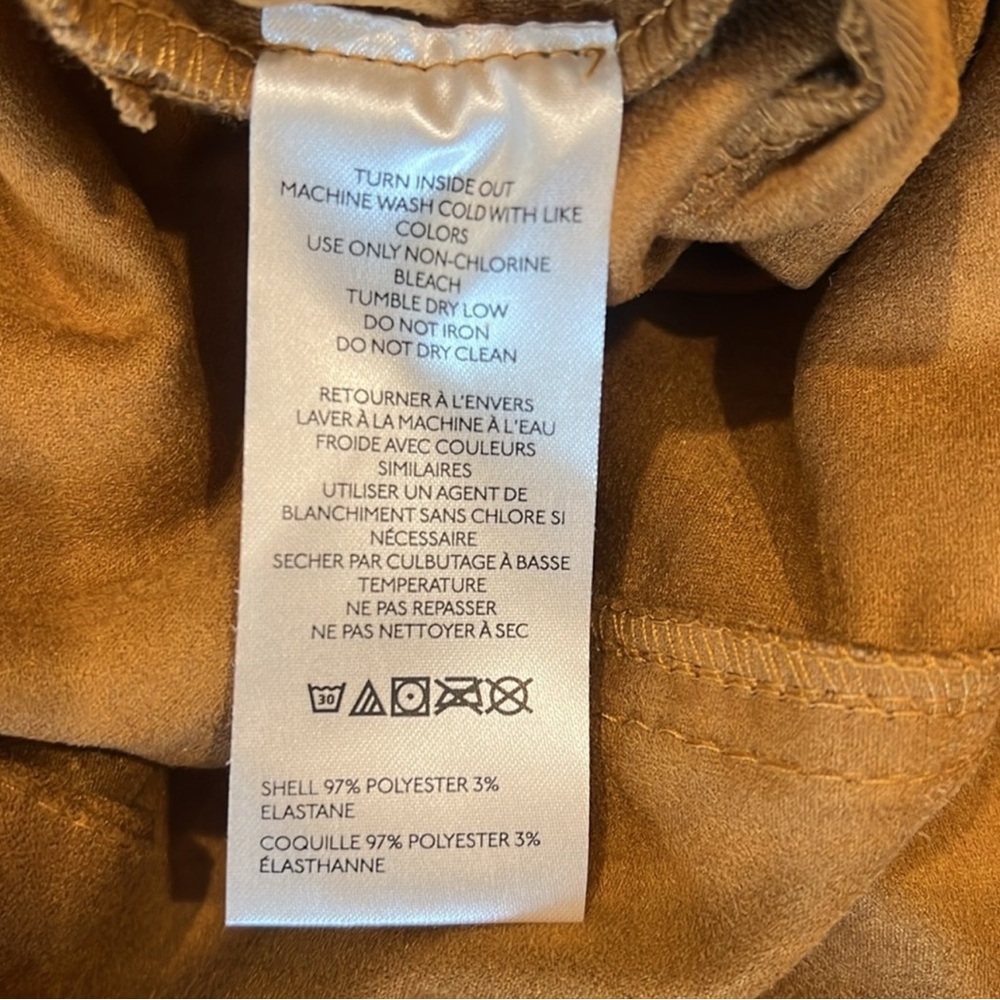BDG Brown Suede Fringe Leather Jacket - Picture 8 of 9
